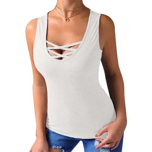 women's sleeveless shirt